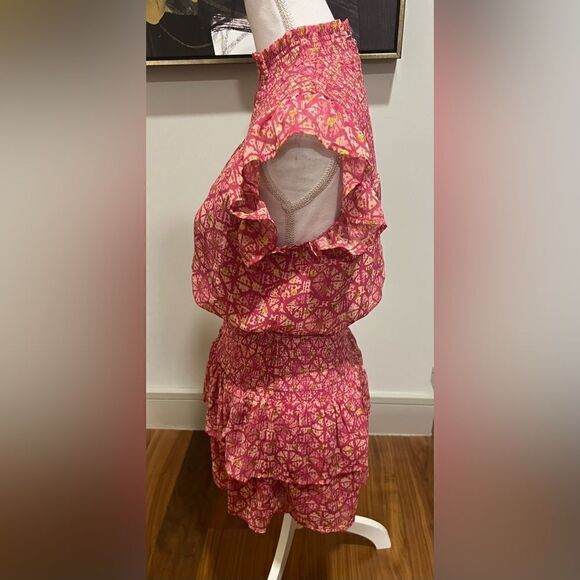 Aqua smocked dress size small excellent condition - Picture 7 of 12